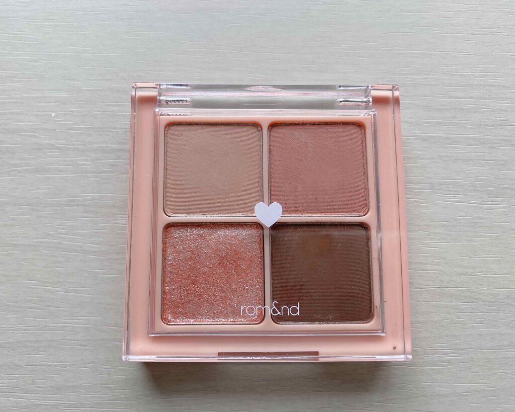 ベターザンアイズ/rom&nd/アイシャドウパレットを使ったクチコミ(1枚目)