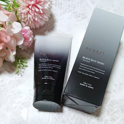 BLACK JELLY WASH(ブラックジェリーウォッシュ)/PLUEST/その他洗顔料を使ったクチコミ(4枚目)