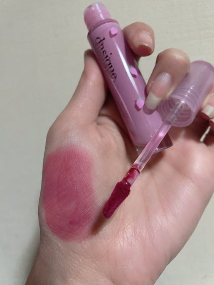 ウォーターブラーティント/dasique/リップティントを使ったクチコミ(5枚目)