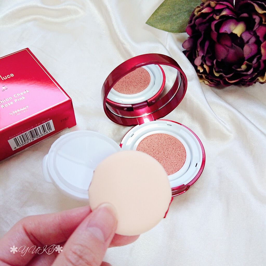 アルーチェルーチェ クッションチーク/Aluce luce/ジェル・クリームチークを使ったクチコミ（2枚目）