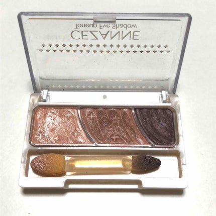 トーンアップアイシャドウ/CEZANNE/アイシャドウパレットを使ったクチコミ(2枚目)