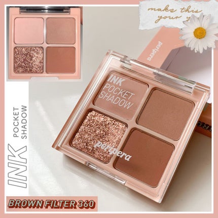 インク ポケット シャドウ パレット(AD)/PERIPERA/アイシャドウパレットを使ったクチコミ(1枚目)