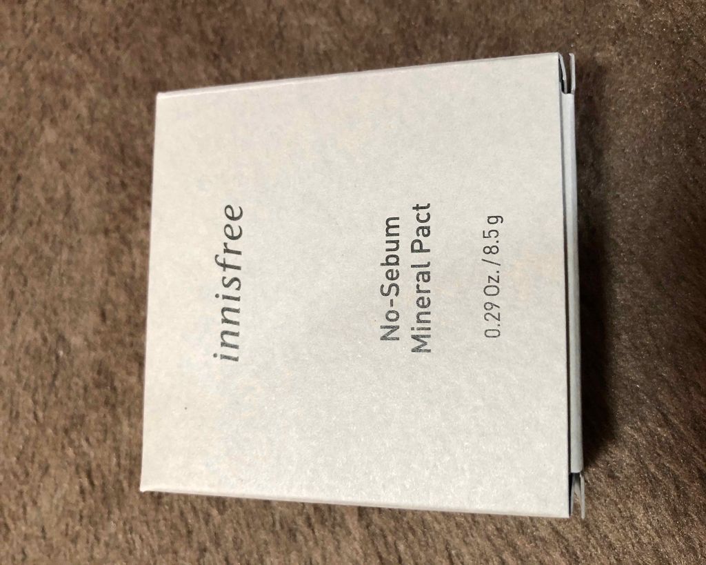 ノーセバム ミネラルパクト N/innisfree/プレストパウダーを使ったクチコミ(3枚目)