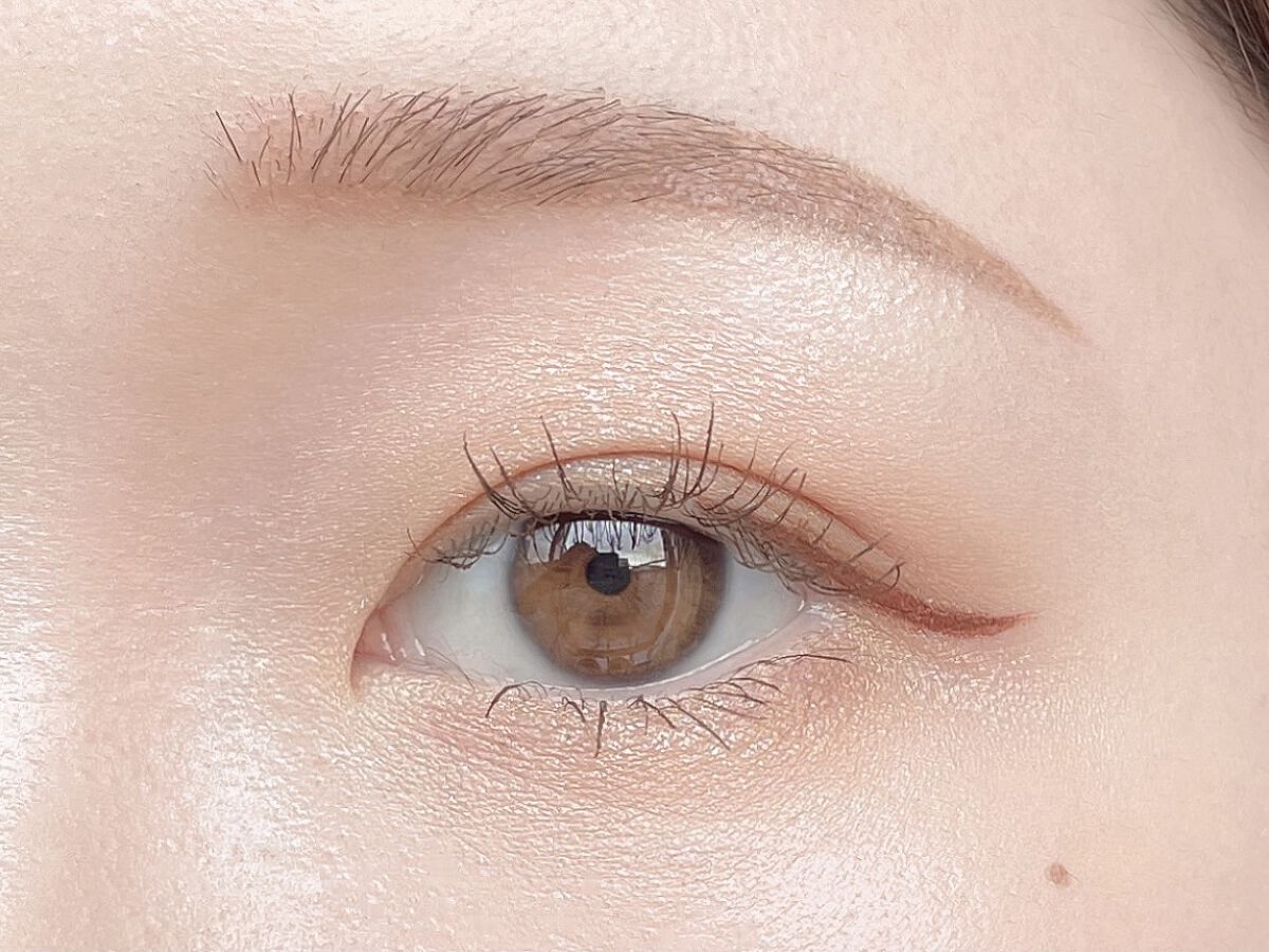 「密着アイライナー」ショート筆リキッド/デジャヴュ/リキッドアイライナーを使ったクチコミ（3枚目）