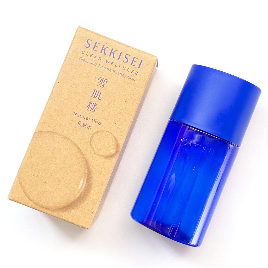 クリアウェルネス ナチュラル ドリップ/雪肌精/化粧水を使ったクチコミ（1枚目）