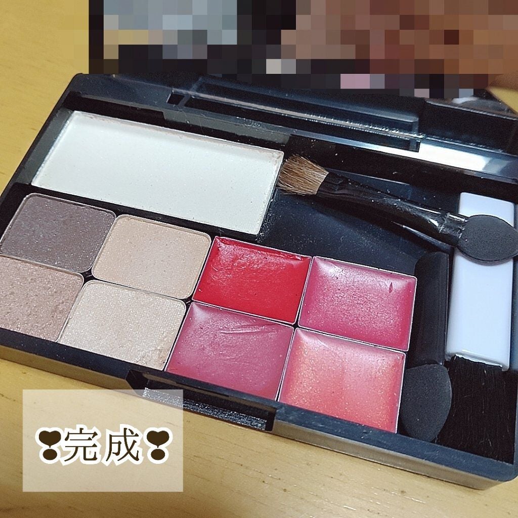 メイクアップケース(ミラー付き)/DAISO/その他化粧小物を使ったクチコミ(4枚目)