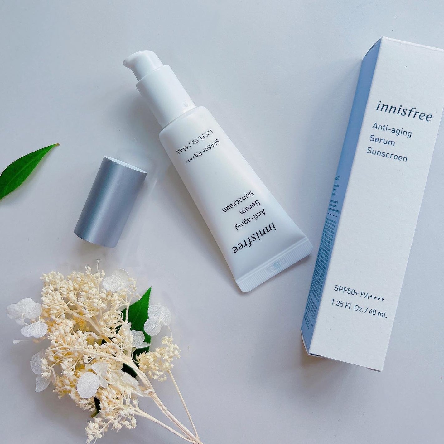 アンチエイジング セラム サンスクリーン/innisfree/日焼け止め・UVケアを使ったクチコミ(4枚目)