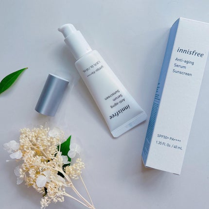 アンチエイジング セラム サンスクリーン/innisfree/日焼け止め・UVケアを使ったクチコミ(4枚目)