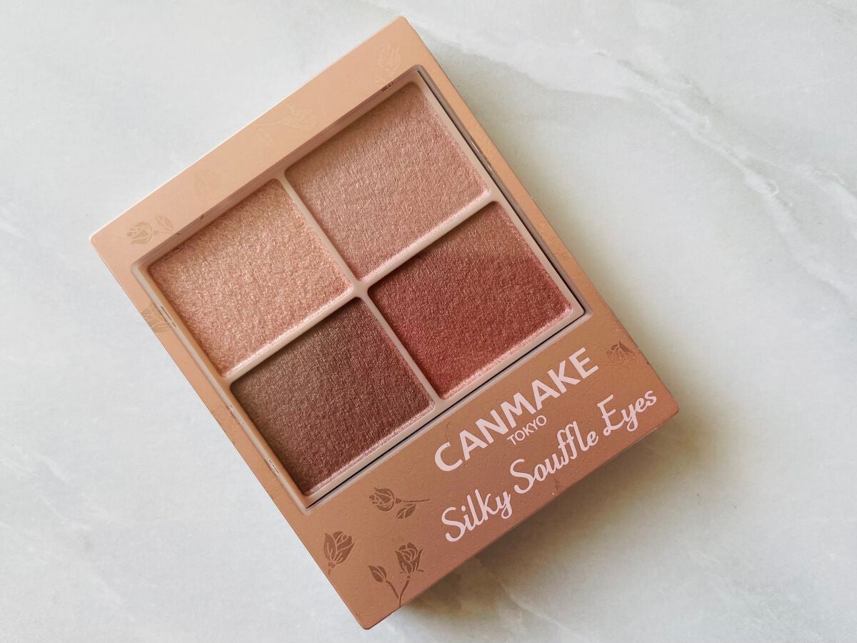 シルキースフレアイズ(マットタイプ)/キャンメイク/アイシャドウパレットを使ったクチコミ(5枚目)