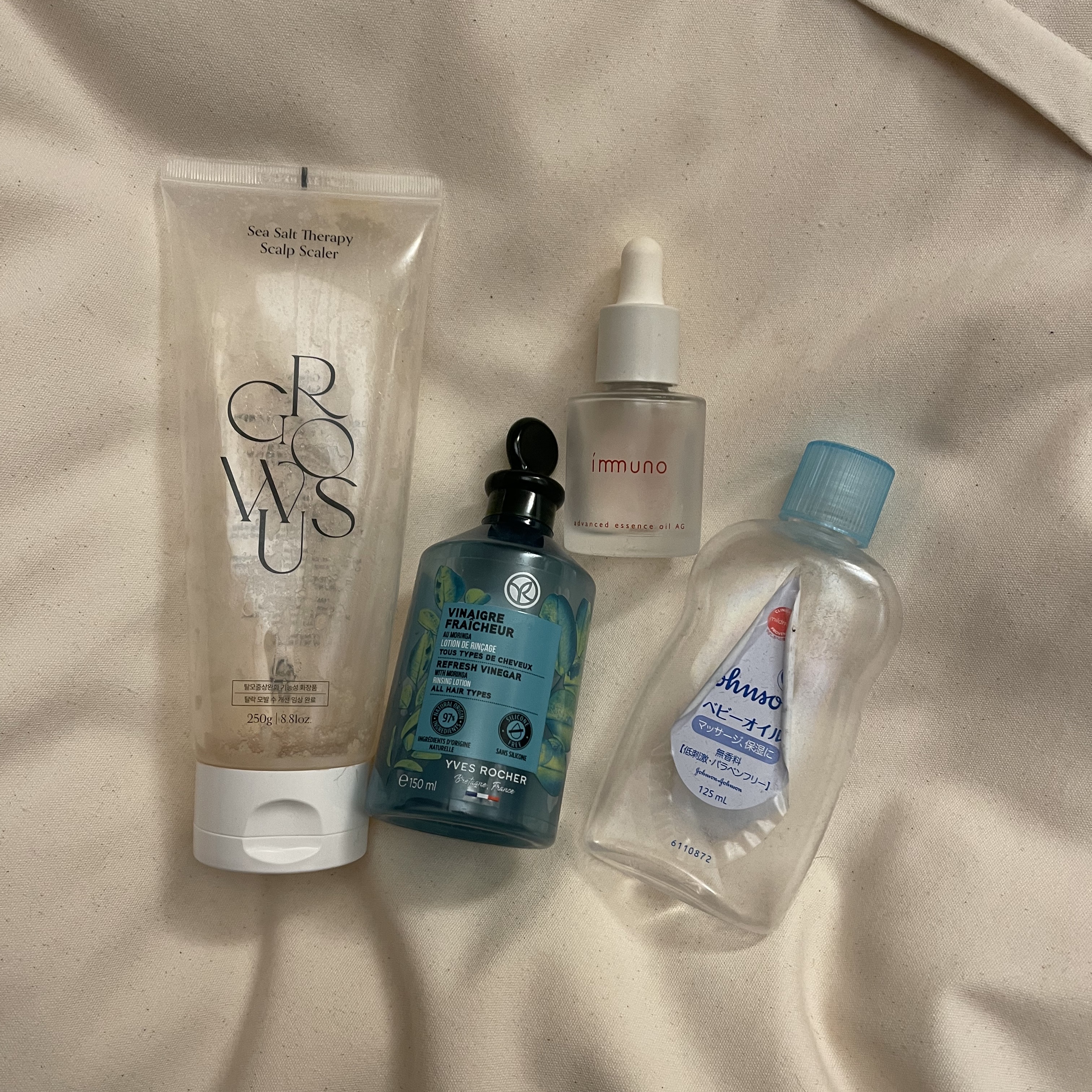 ジョンソン ベビーオイル 無香料 125ml/ジョンソンベビー/ボディオイルを使ったクチコミ（1枚目）