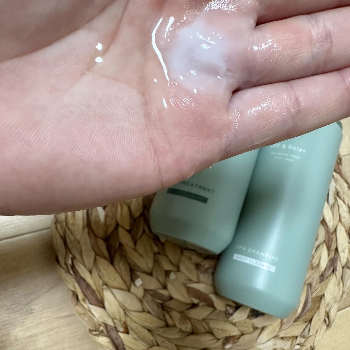 スパ・シャンプー/ヘアトリートメント ディープクレンズ/Off&Relax/市販シャンプーを使ったクチコミ(2枚目)