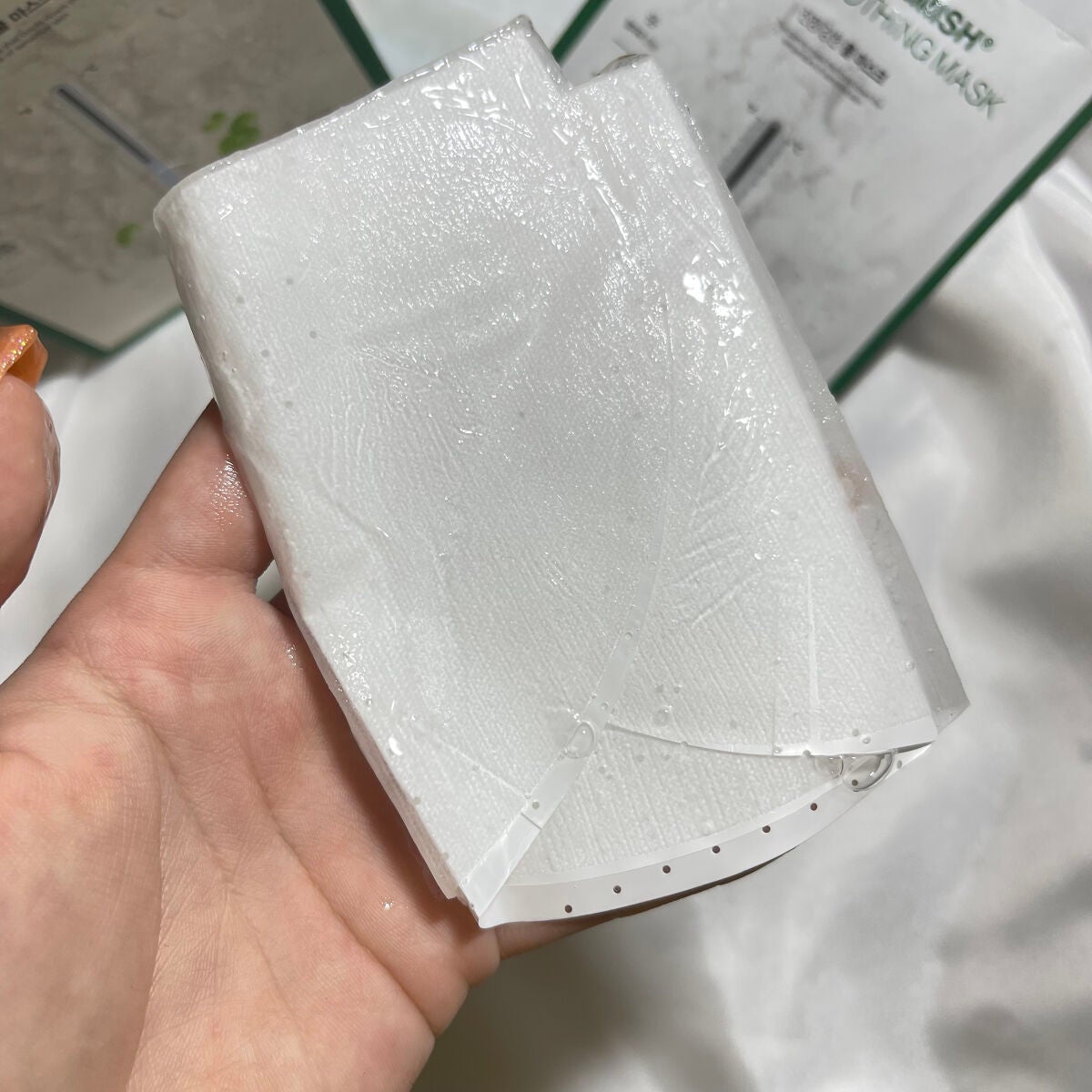 レッドブレミッシュ クールスージングマスク/Dr.G/シートマスク・パックを使ったクチコミ(4枚目)