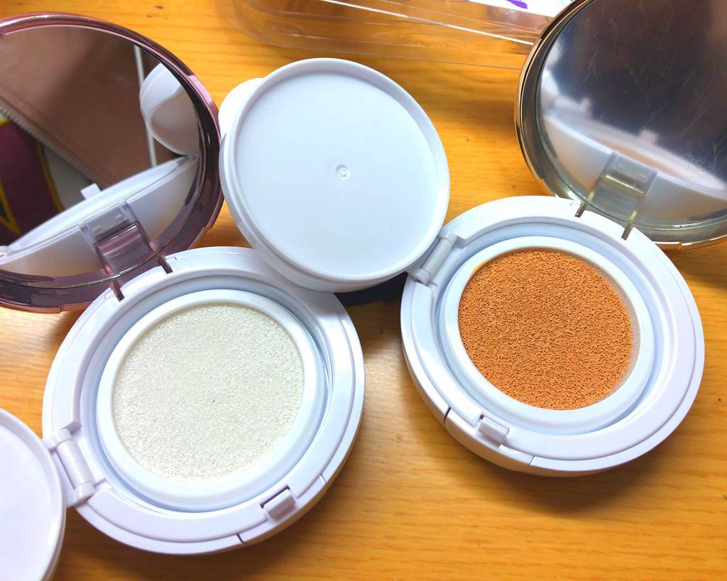 M クッション ファンデーション(モイスチャー)/MISSHA/クッションファンデーションを使ったクチコミ（2枚目）