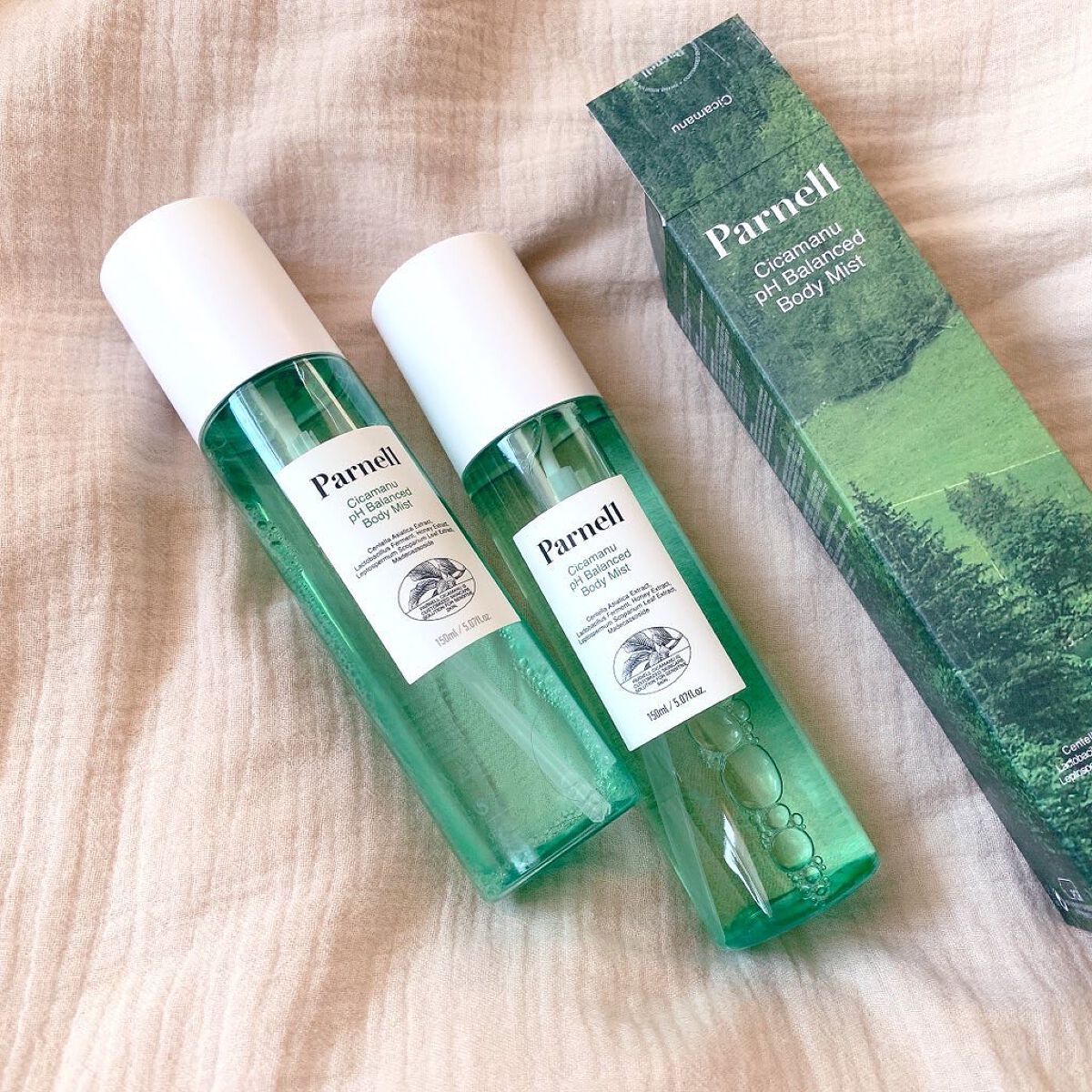 シカマヌ　ボディミスト/parnell/ボディローションを使ったクチコミ（1枚目）