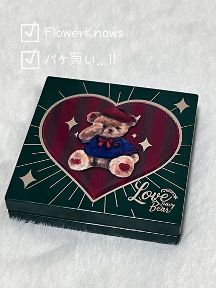 Love Bear ブラッシュ/FlowerKnows/パウダーチークを使ったクチコミ(1枚目)