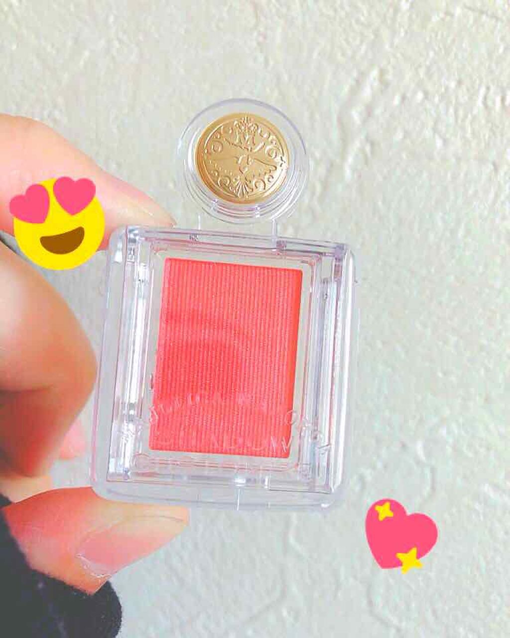 シャドーカスタマイズ RD422 熱情/MAJOLICA MAJORCA/単色アイシャドウを使ったクチコミ（1枚目）