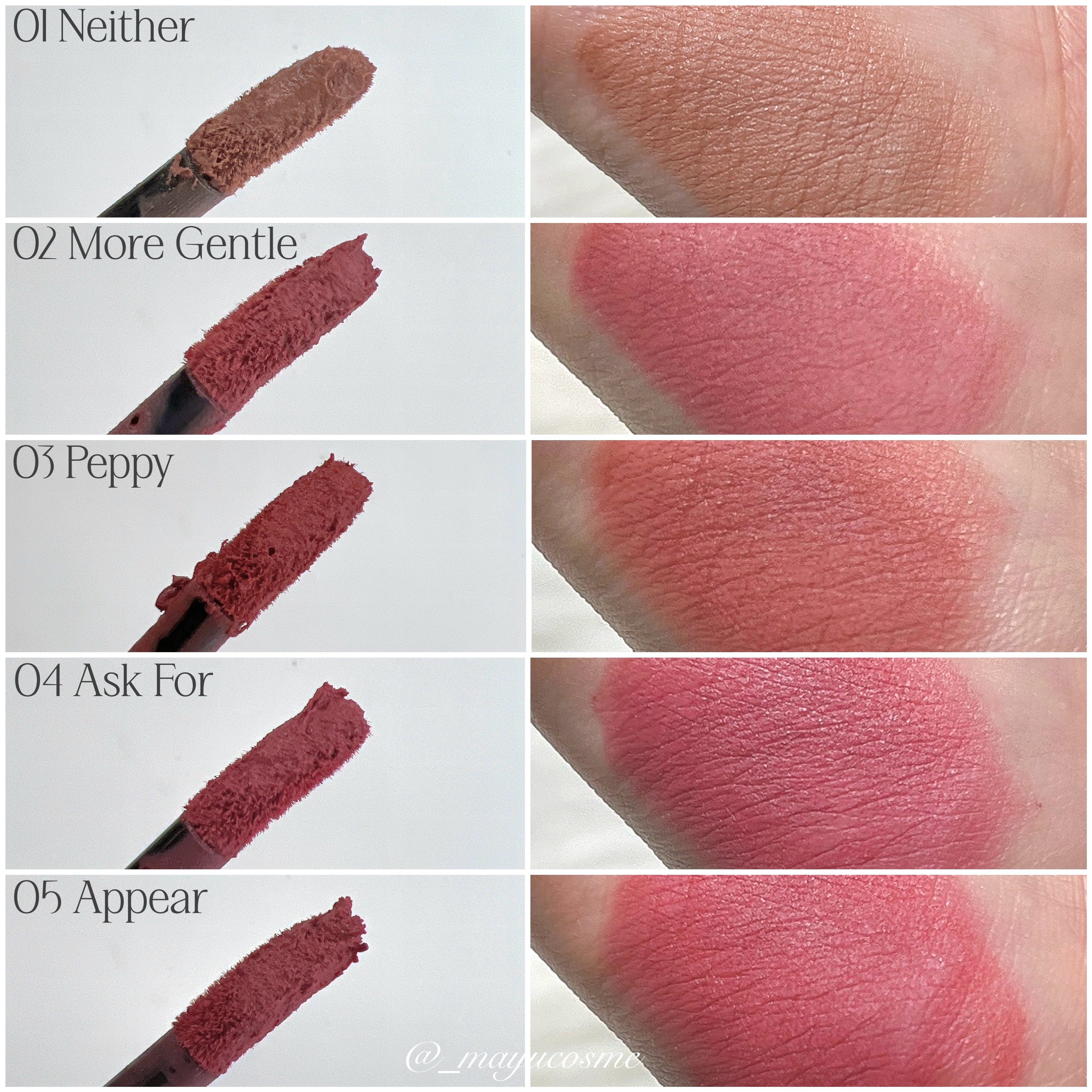 シルキーブラーティント/ArteSinsa/口紅を使ったクチコミ（2枚目）