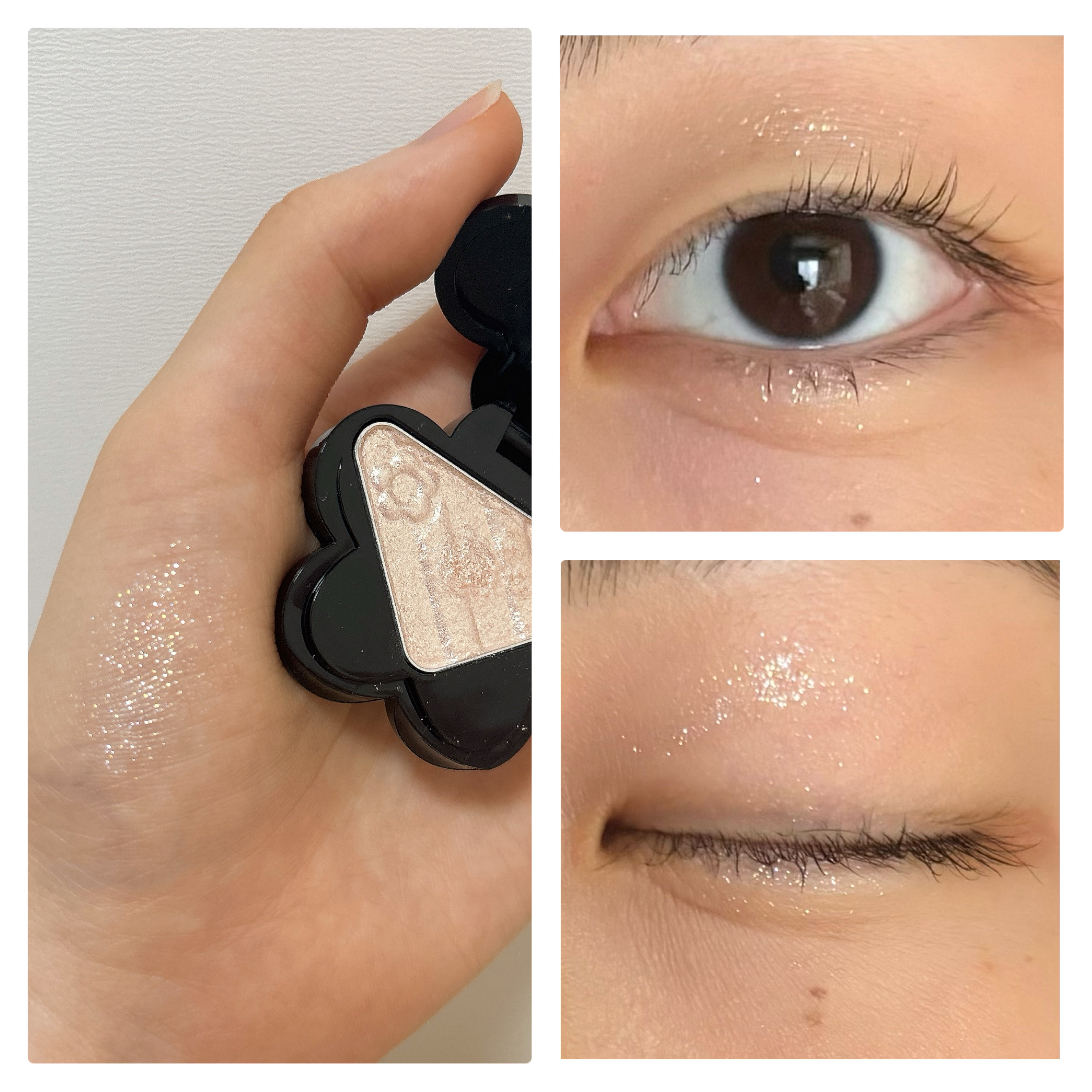 アイオープナー 044 (G)/MARY QUANT/単色アイシャドウを使ったクチコミ（2枚目）