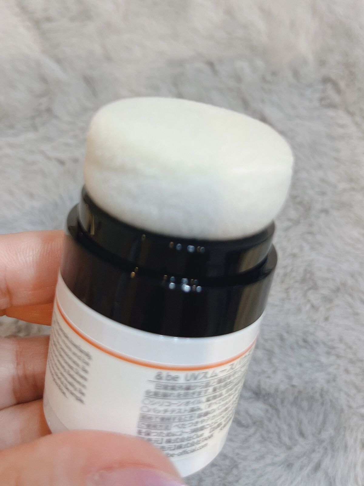 UVスムースパウダー/＆be/日焼け止めパウダーを使ったクチコミ（2枚目）