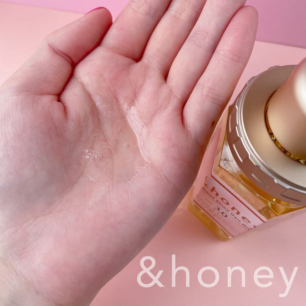 モイストシャイン ヘアオイル3.0/&honey/ヘアオイルを使ったクチコミ(3枚目)