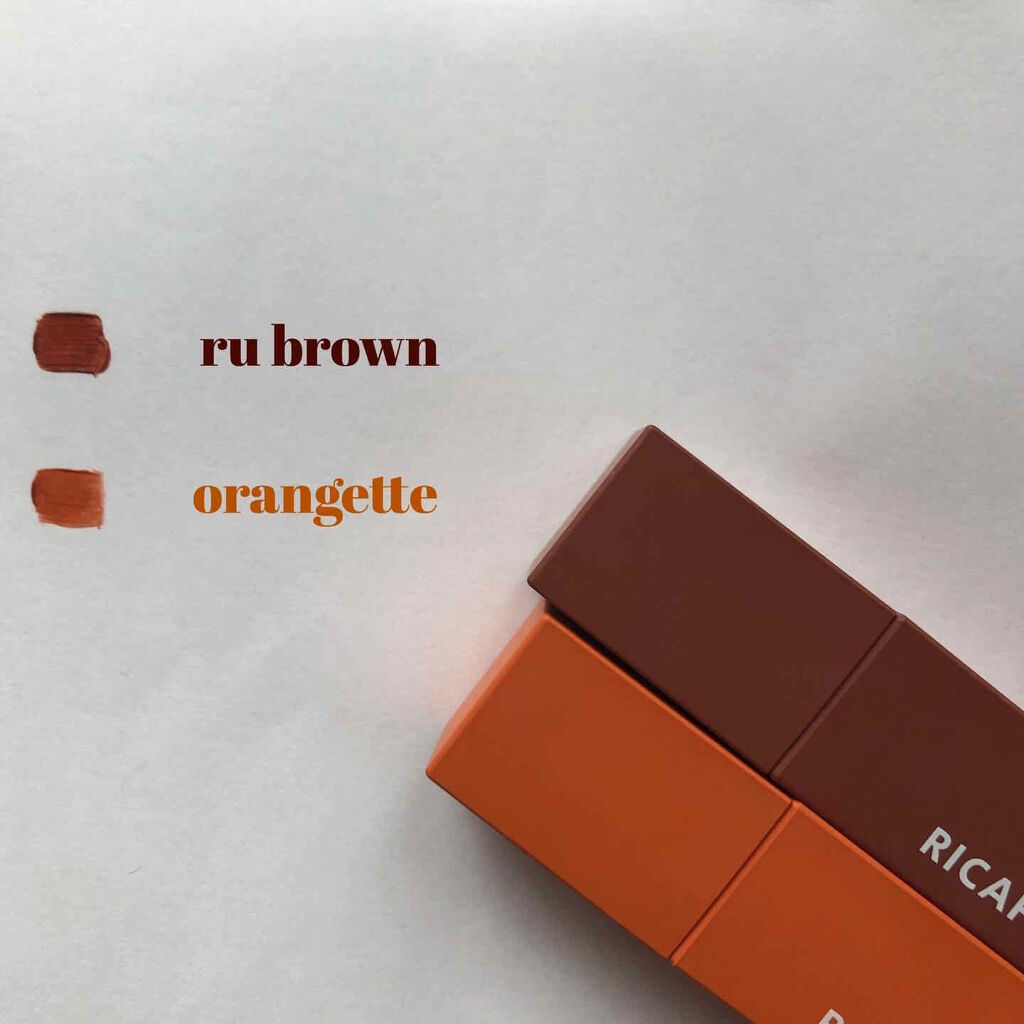 ジューシーリブティント/RICAFROSH/リップティントを使ったクチコミ（1枚目）