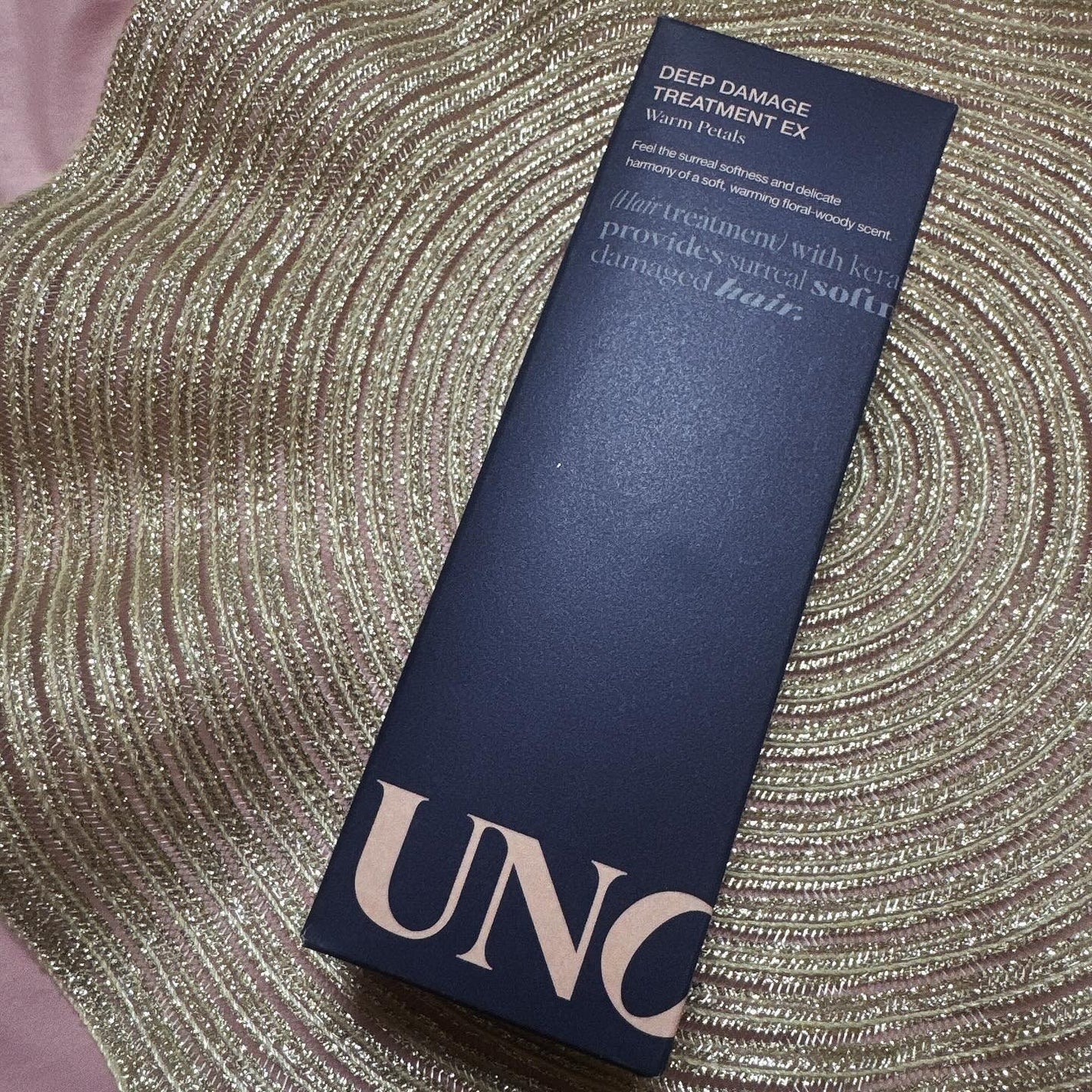 ディープダメージトリートメントEX/UNOVE/洗い流すヘアトリートメントを使ったクチコミ(4枚目)