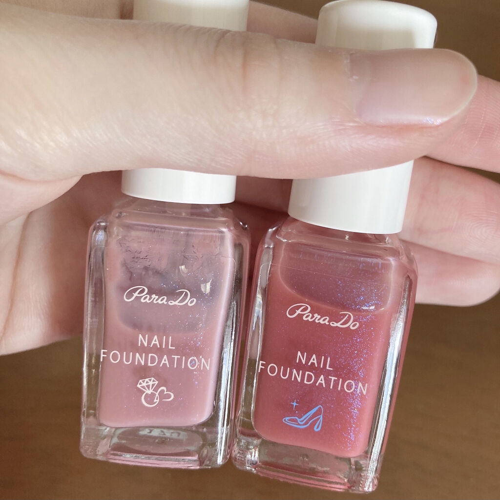 ネイルファンデーション/パラドゥ/マニキュアを使ったクチコミ（2枚目）