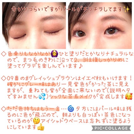 シングルカラーアイシャドウ/CEZANNE/単色アイシャドウを使ったクチコミ(3枚目)