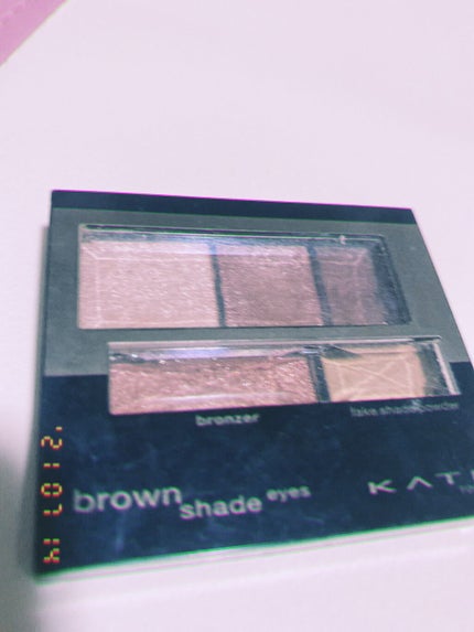ブラウンシェードアイズN/KATE/アイシャドウパレットを使ったクチコミ(1枚目)