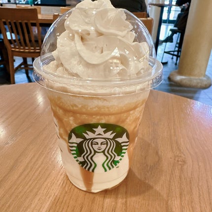 キャラメリーミルクコーヒーフラペチーノ/スターバックス/ドリンクを使ったクチコミ(2枚目)