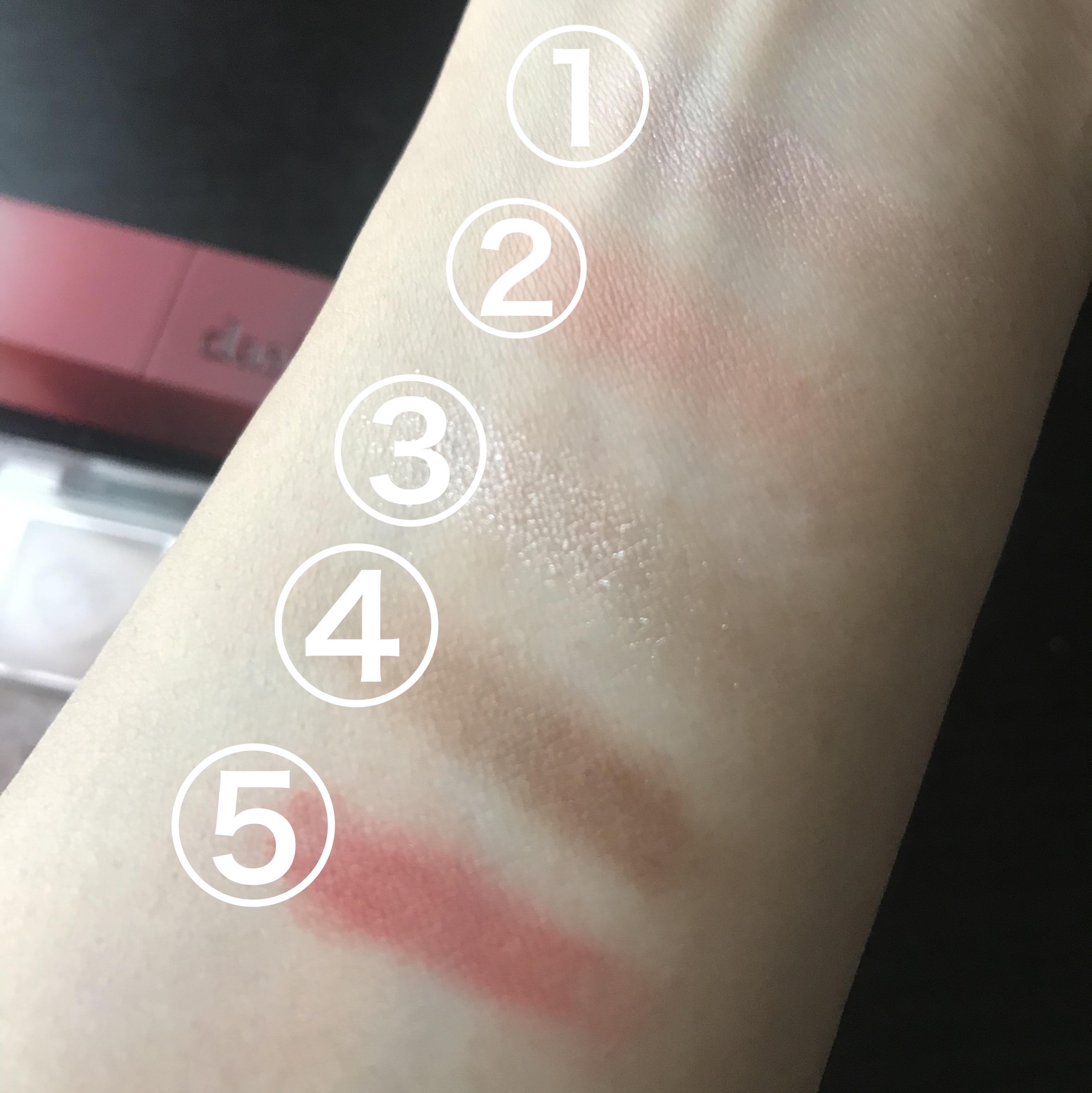 クリームドゥローズティント/dasique/リップティントを使ったクチコミ（3枚目）