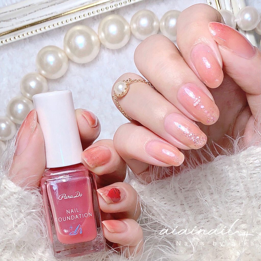 ネイルファンデーション/パラドゥ/マニキュアを使ったクチコミ（1枚目）