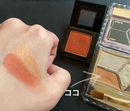 ヴィセ アヴァン シングルアイカラー/Visée/単色アイシャドウを使ったクチコミ(4枚目)