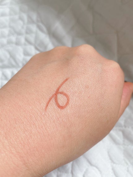 ウォータープルーフペンシルアイライナー 11 CORAL BRICK/SISTER ANN/ペンシルアイライナーを使ったクチコミ(2枚目)