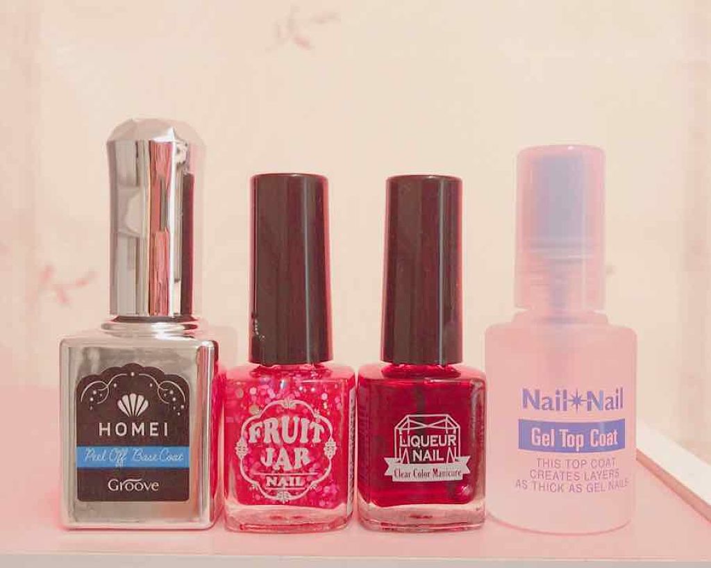 ピールオフベースコート/HOMEI/ネイルベースコートを使ったクチコミ(1枚目)