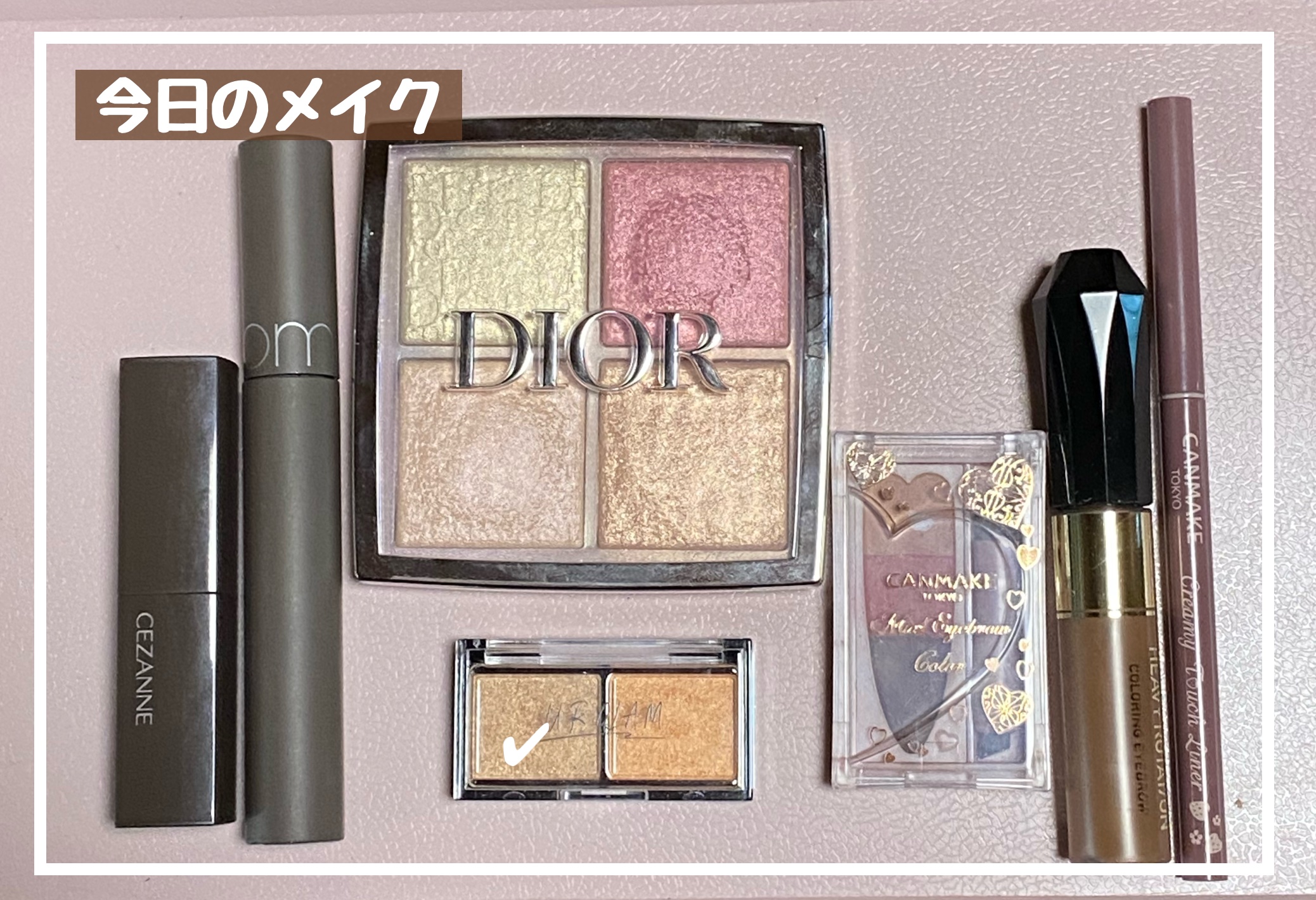 カラーリングアイブロウ/ヘビーローテーション/眉マスカラを使ったクチコミ（1枚目）