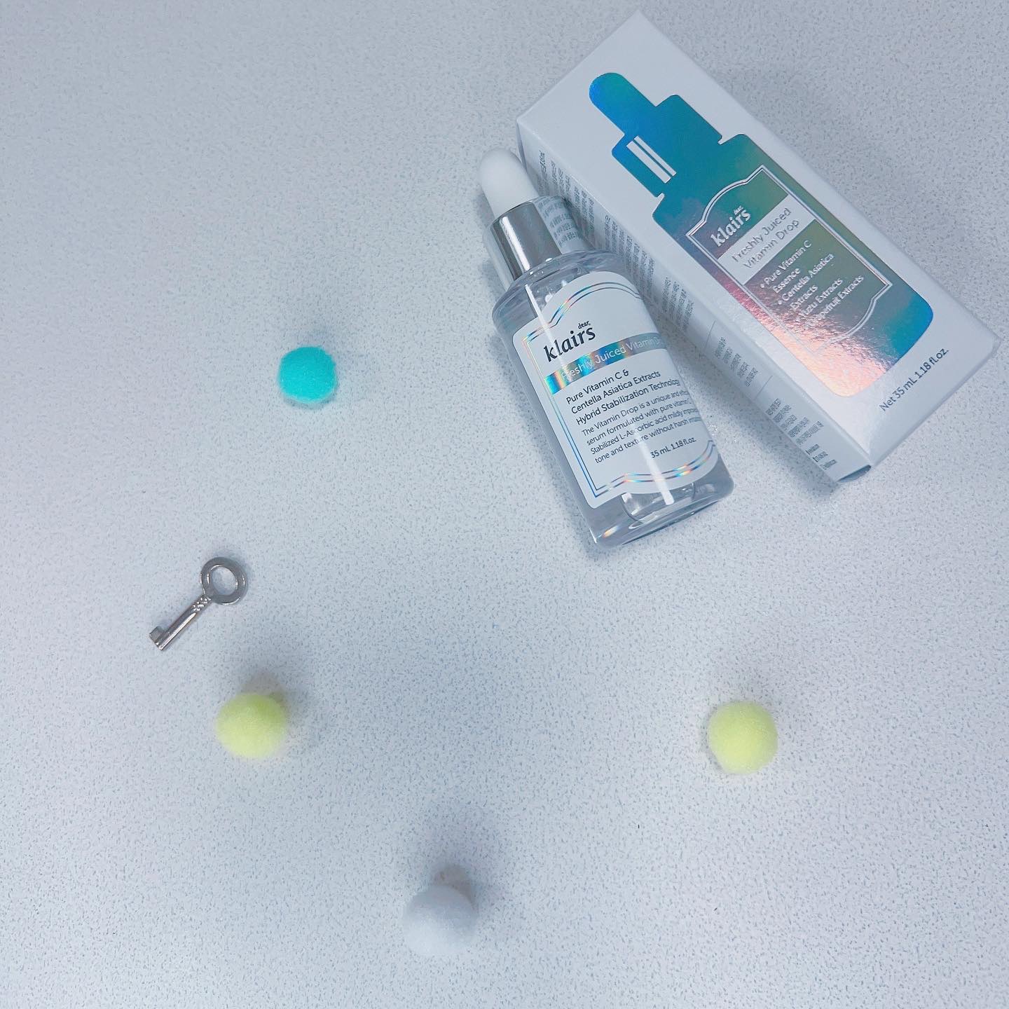 フレッシュリージュースドビタミンドロップ(35ml)/Klairs/美容液を使ったクチコミ（1枚目）