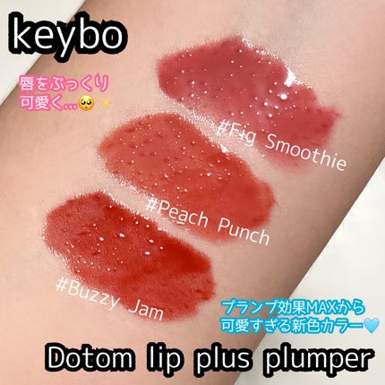 ドトムリッププラスプランパー/keybo/リッププランパーを使ったクチコミ(2枚目)