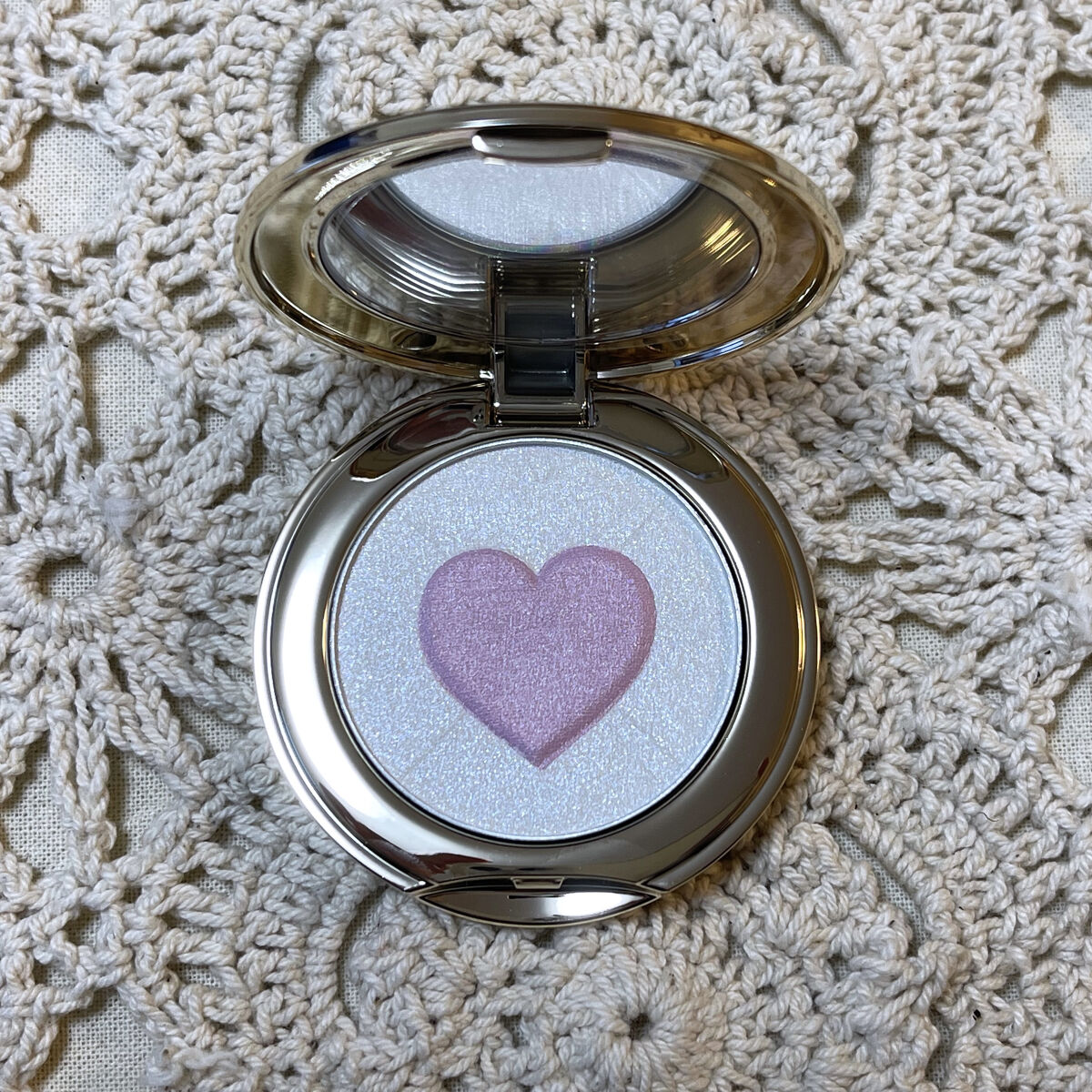 ブラッシング ハート EX03 Luminizing Lavender /SNIDEL BEAUTY/パウダーチークを使ったクチコミ（1枚目）