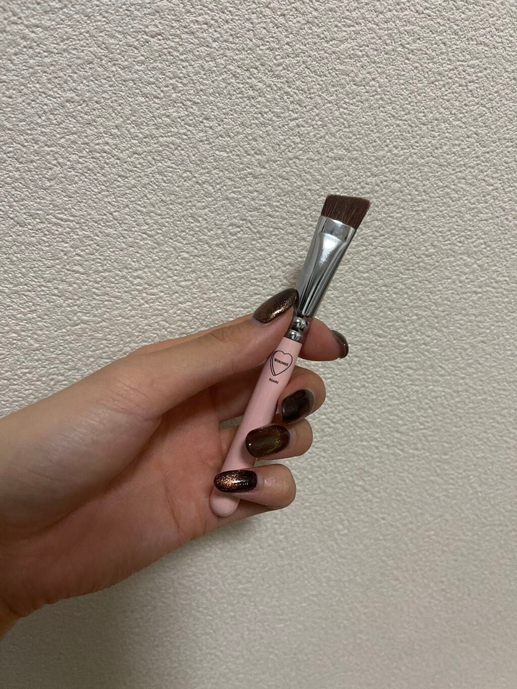 フーミー アイブロウブラシ 熊野筆/WHOMEE/メイクブラシを使ったクチコミ(3枚目)