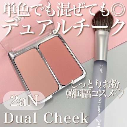 デュアルチーク/2aN/パウダーチークを使ったクチコミ(1枚目)