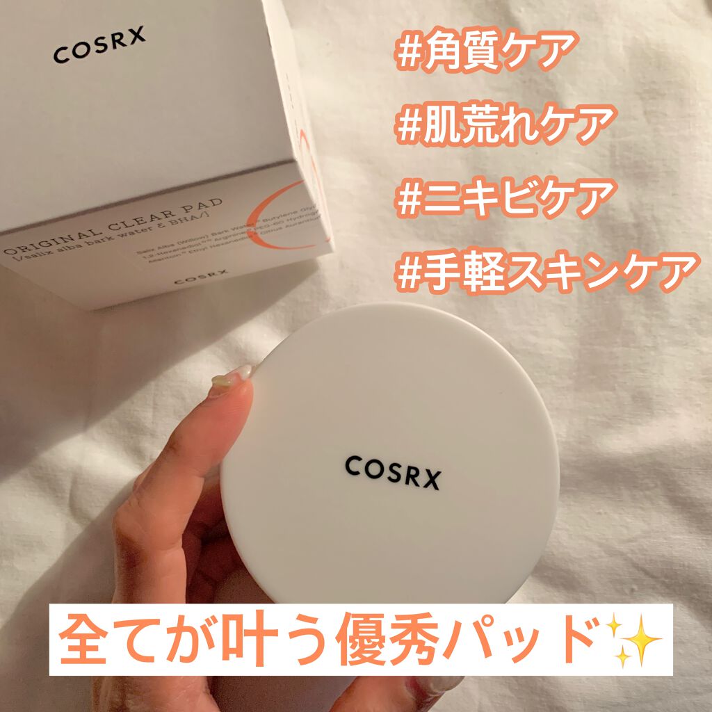 ワンステップオリジナルクリアパッド/COSRX/トナーパッドを使ったクチコミ(1枚目)