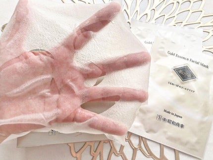 Royal Facial Mask ローヤル シートマスク トライアルセット 5枚/昭和商事/シートマスク・パックを使ったクチコミ(2枚目)