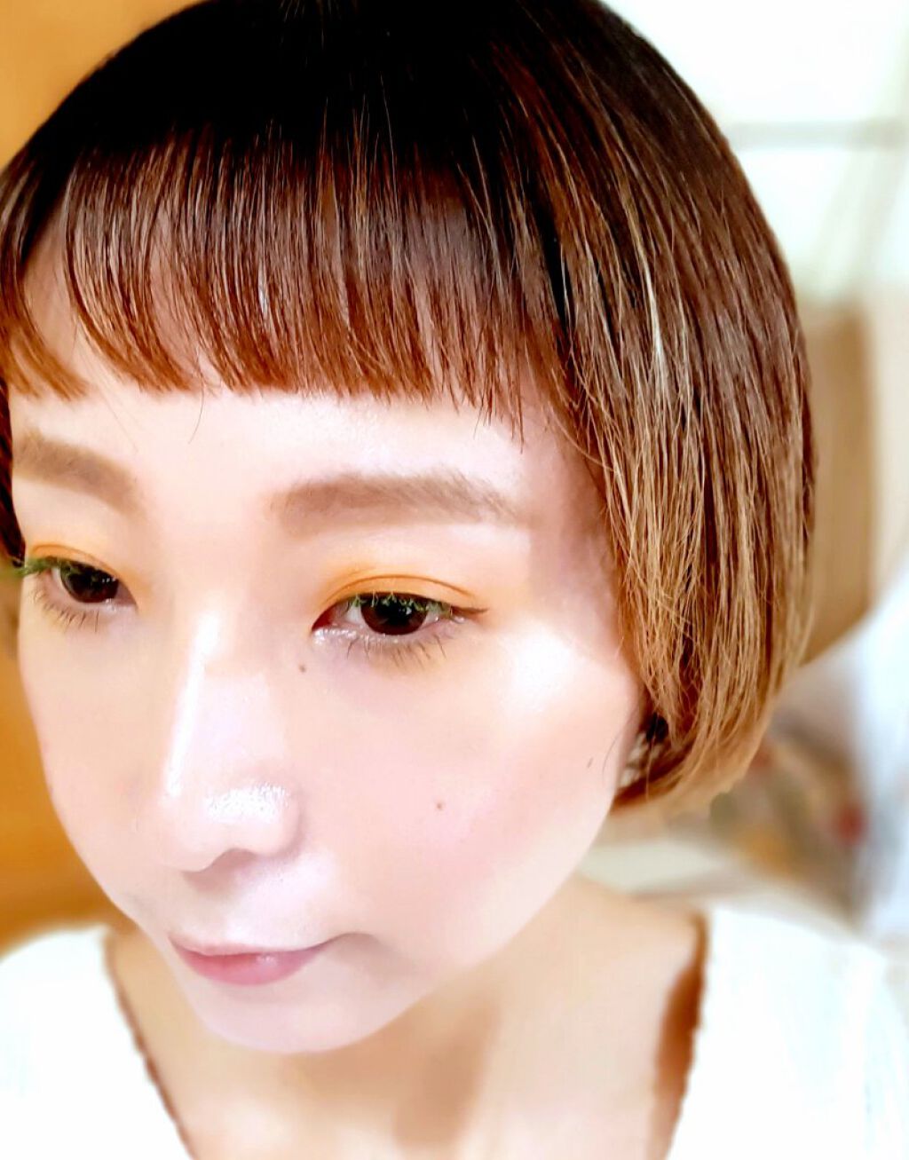 THREE シマリング グロー デュオ/THREE/クリームハイライトを使ったクチコミ(2枚目)