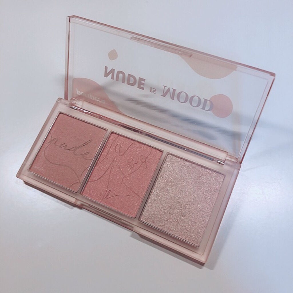 All Take Mood Cheek Palette/PERIPERA/パウダーチークを使ったクチコミ(2枚目)
