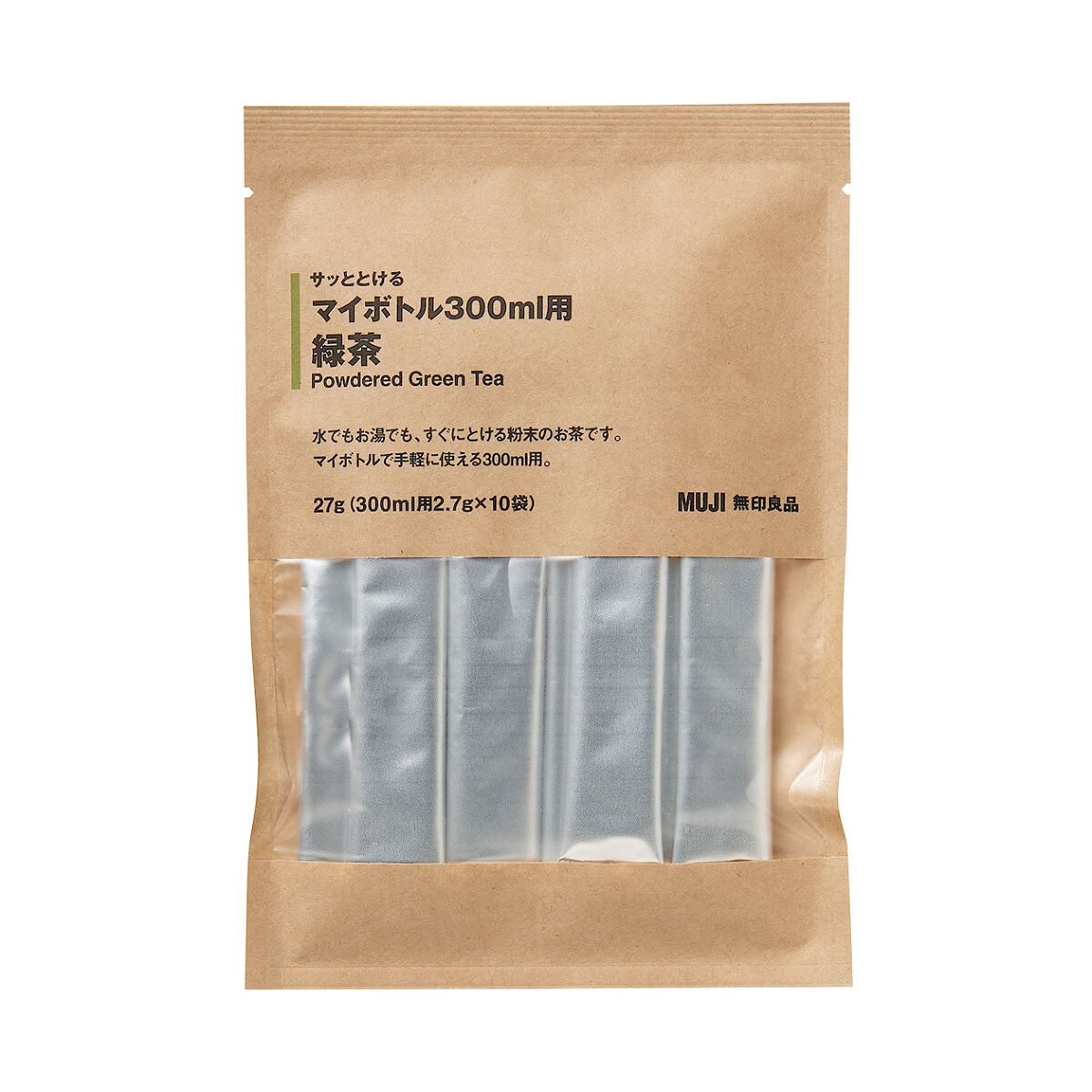 サッととけるマイボトル300ml用緑茶 / 無印良品
