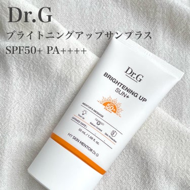 🇰🇷

Dr.G ドクタージー @dr.g_official_jp 
ブライトニングアップサンプラス
SPF50+ / PA++++

しっとりしていて、ピーチカラーで自然に肌を
トーンアップしてくれる