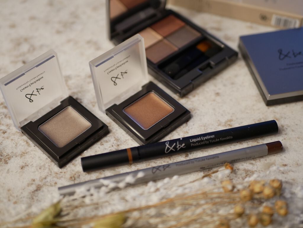 &be クリームアイシャドウ グレイッシュブラウン/＆be/ジェル・クリームアイシャドウを使ったクチコミ（1枚目）