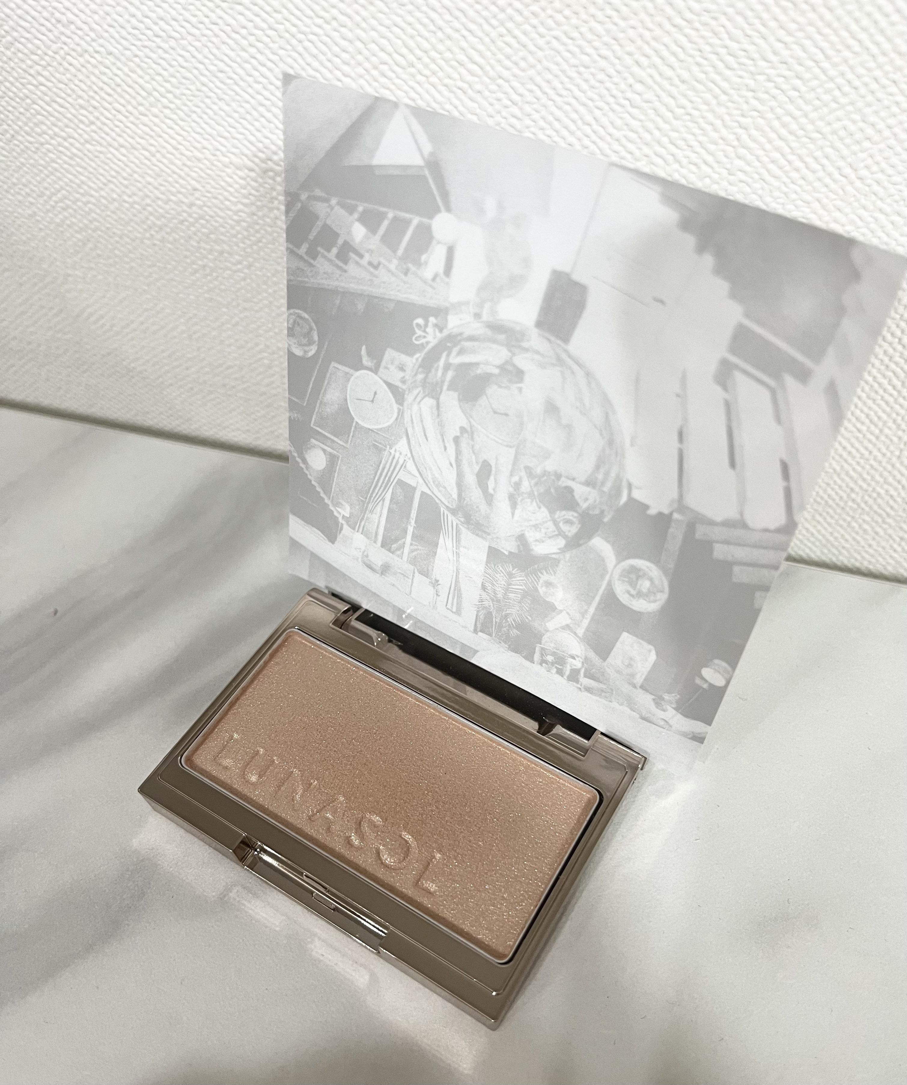 ルナソル カラーリングシアーチークス(グロウ) 04 Misty Veil/LUNASOL/パウダーチークを使ったクチコミ（2枚目）