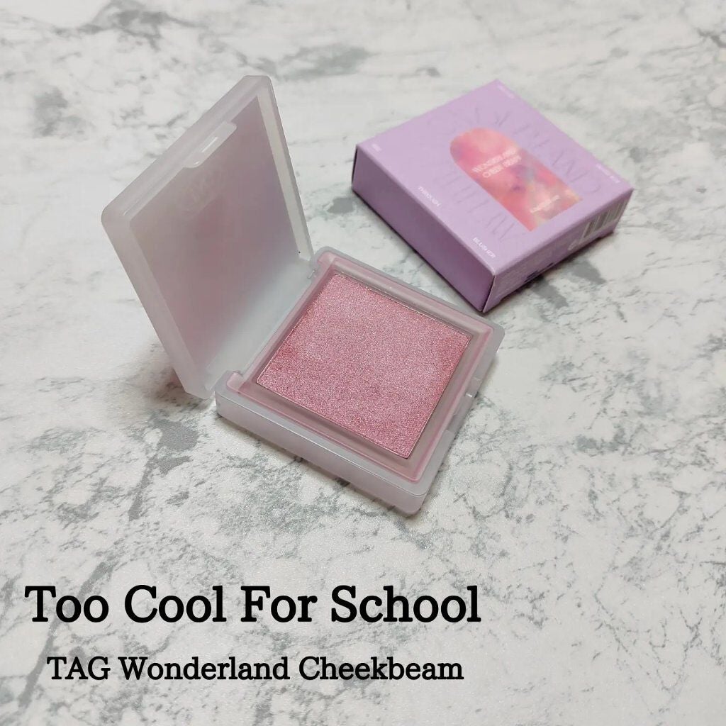 TAG CHEEK BEAM/too cool for school/パウダーチークを使ったクチコミ(1枚目)